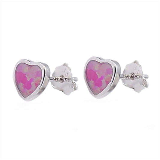 Pendientes corazon pequeños